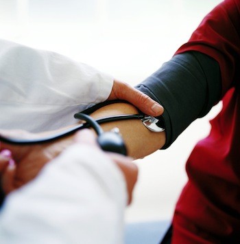 Doctor Checking the Blood Pressure of a Patient