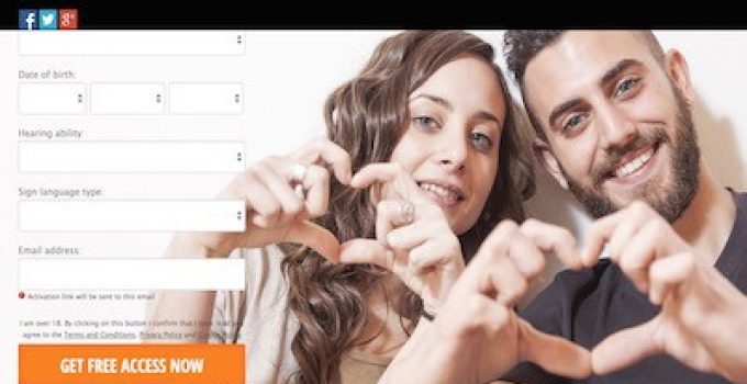 DeafSinglesCanada.ca – Helping deaf singles meet each other for love & romance