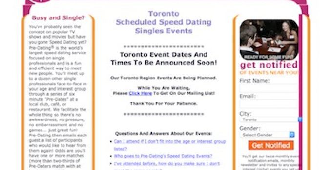 Get Yourself a Fast Date with Pre-Dating.com [Review]