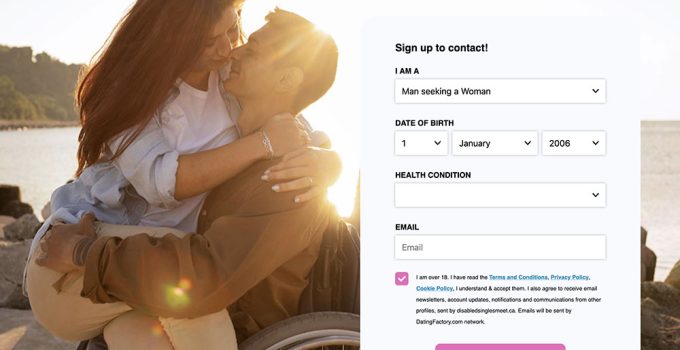 DisabledSinglesMeet.ca Review: A Casual Dating Site for Disabled Singles